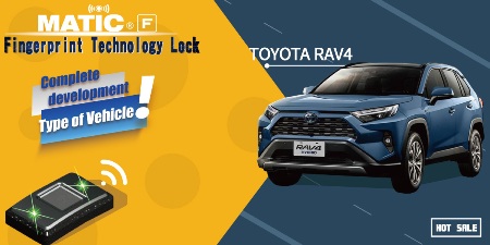 《DEFEND MATIC F Fingerprint Technology Lock》TOYOTA RAV4's have been finished！！