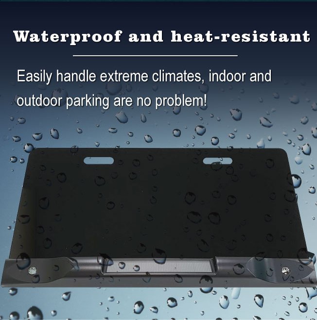 Waterproof and heat-resistant
